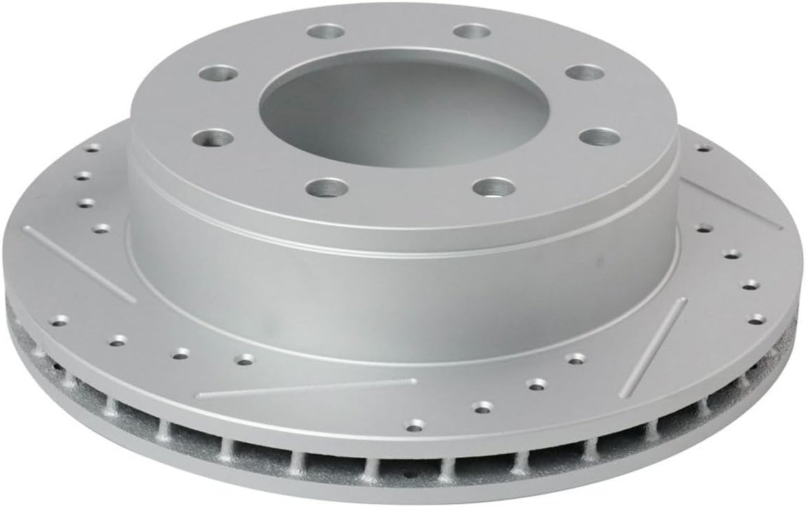 Rear Side Ceramic Kit Replacement Power Brake Rotors and Pads for Chevy for Silverado 1500HD 2001-2003 2005-2006 & Classic 2007 for Silverado 2500 2001-2004 for Suburban 2500 2000-2007
