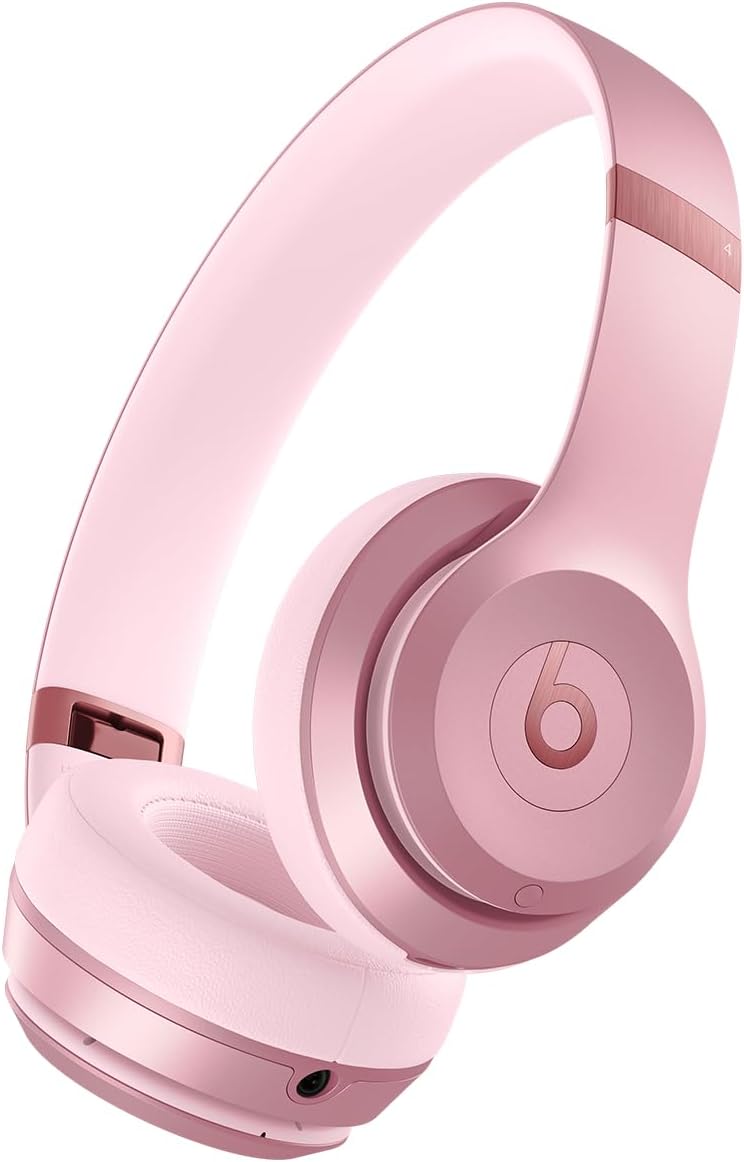 Beats Solo 4 with AppleCare+ for Headphones (2 Years) - Metallic Pink