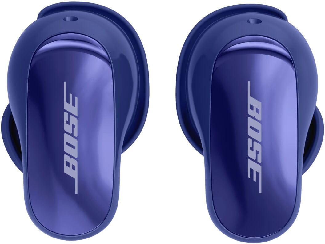 Bose QuietComfort Ultra Earbuds (2nd Gen) - Wireless Noise Cancelling Earbuds with Mic, Immersive Audio, USB-C Charging, Up to 6 Hours Battery, IPX4 Rating, Midnight Violet - Limited Edition Color
