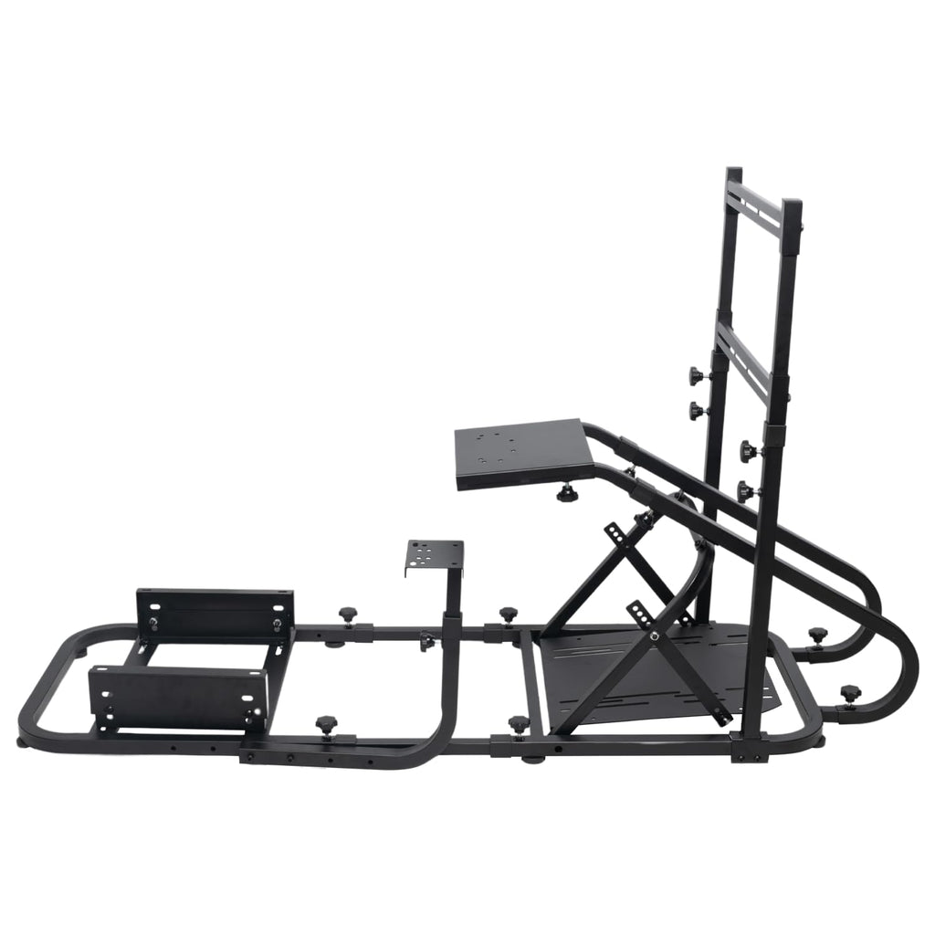 ciwucseat Racing Simulator Cockpit with Monitor Mount, Sim Racing Cockpit, Racing Wheel Stand Compatible with Fanatec, Thrustmaster, Logitech, Moza Racing Games on PS5, PS4, Xbox and PC