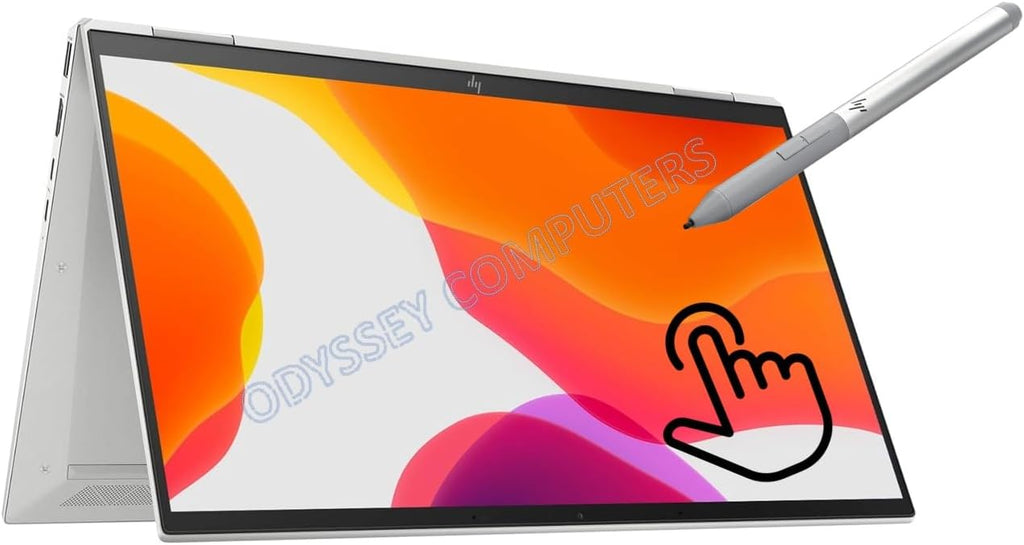 HP ODYPC EliteBook x360 1040 G8 14' FHD Touchscreen 2-in-1 Convertible, Intel Core i7-1185G7 3.0 GHz - 32GB RAM - 512GB NVMe SSD - Intel Iris Xe Graphics Windows 11 Pro Stylus Pen (Renewed)