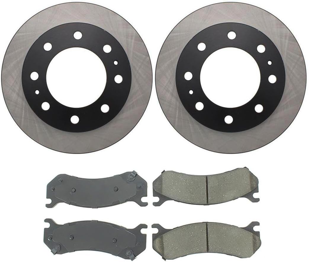 (4) Brakes and Rotors Kit Front Brake Pads and Rotors Kit, Brake Rotors Brake Pads for Chevy Silverado 1500 HD 2001-2001 for GMC Savana 2500 2003-2006 for GMC Sierra 1500 2004-2004