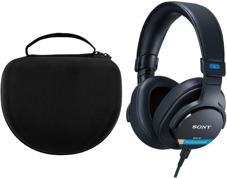 Sony - MDR-M1 Professional Reference Closed Monitor Headphones - Black