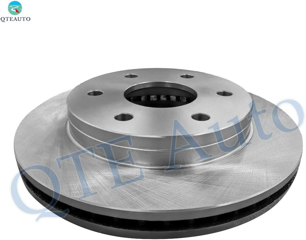 PM Auto Set of 6 Front 305mm Brake Disc Rotors-Ceramic Brake Pad Kit Replacement For 2000-2006 Chevrolet Suburban 1500