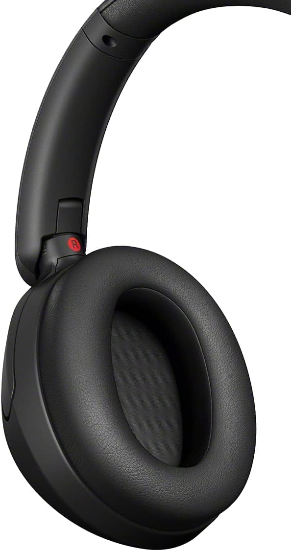 Sony WH-XB910N EXTRA BASS Noise Cancelling Headphones, Wireless Bluetooth Over the Ear Headset with Microphone and Alexa Voice Control, Black