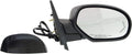 Kool Vue Right Power Heated Mirror for Chevrolet Tahoe Suburban 1500 2007-2014 Power Fold With Signal Light, Memory & Puddle Lamp; Without Blind Spot Monitor & Auto-Dim with 2 Caps w/o Off Road Pkg