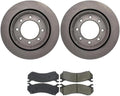 Brake Pads and Rotors, 3PC Rear Brake Kit Brakes and Rotors for Chevrolet Avalanche 2500 2002-2006 for Chevy Avalanche 2500 2002-2006 for Chevrolet Silverado 1500 2004-2004