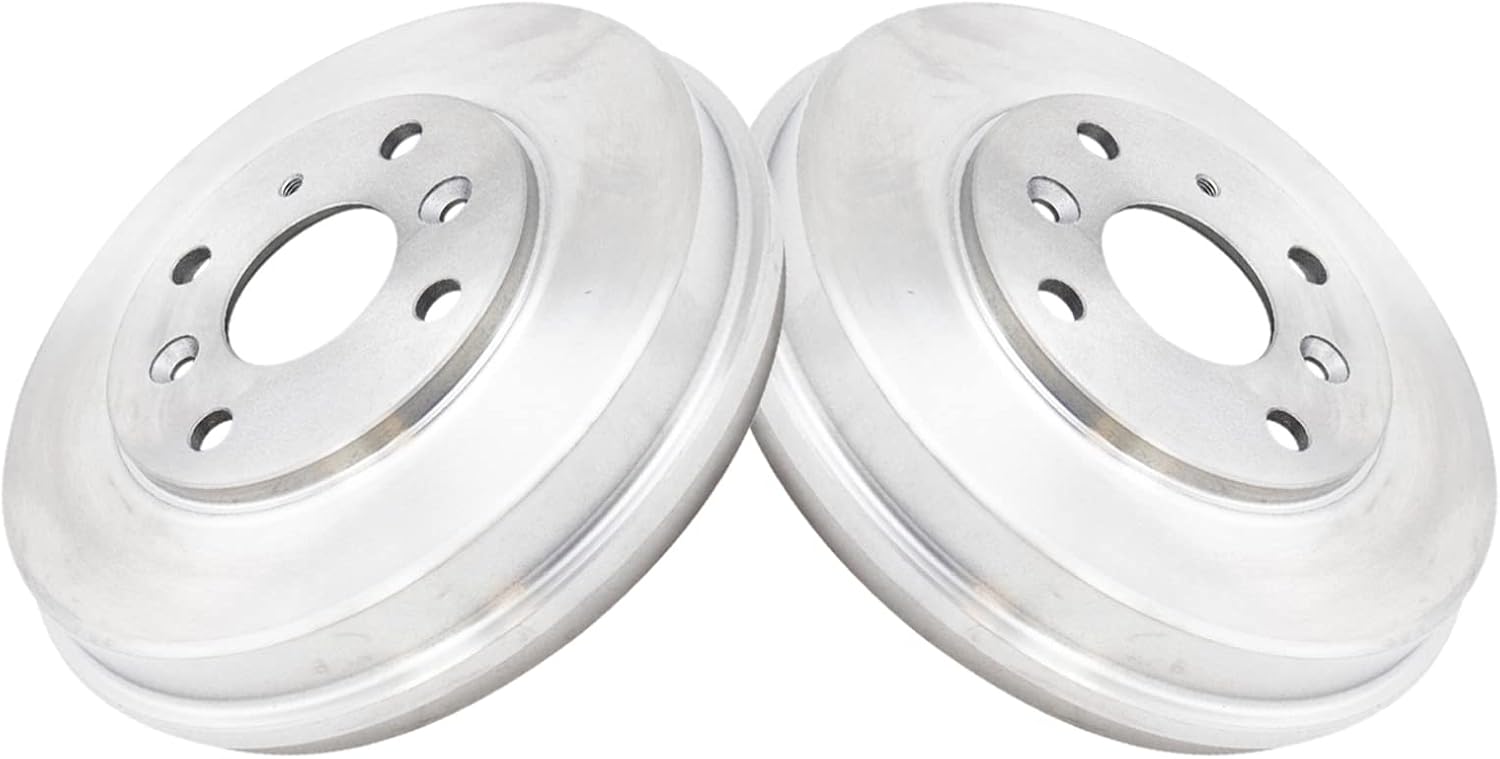 TRQ Rear Brake Shoe & Drum Kit Compatible with 2016 Scion iA 2019-2020 Toyota Yaris
