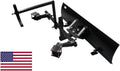 4 ft Wide Zero Turn Snowplow Kit with Mounting Bar Included This Made in USA Universal Heavy Duty Zero Turn Mower Plow Kit Comes with All Hardware Included.