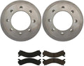 3PCS Brake Pads and Rotors Kit, Rear Brake Pads and Rotors Automotive Replacement Brake Kits fits Chevrolet Silverado 3500 Classic 2007-2007 fits Chevy Silverado 3500 Classic 2007-2007