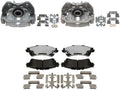 (4) Rear Brake Caliper with Brake Pads Kit Replacement for Cadillac DeVille 2000-2002 for Chevrolet Astro 2003-2005 for Chevy Astro 2003-2005 for Chevrolet Silverado 1500 1999-2002