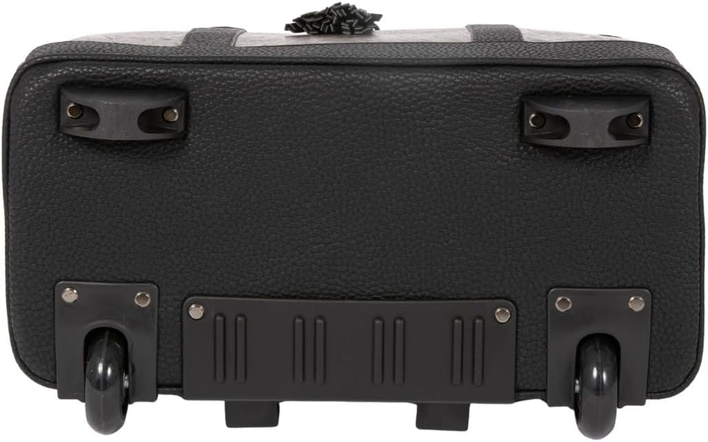 JKM & Company Rolling Laptop Bag Women, Rolling Briefcase for Women, 13'-17' Inch Laptop Bag with Wheels