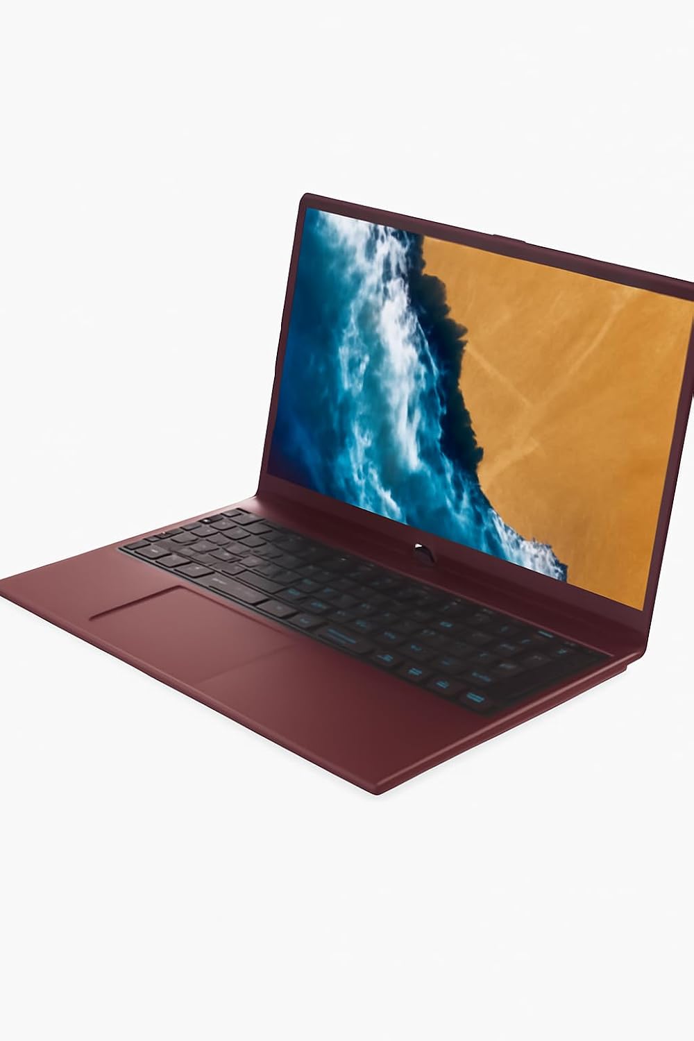 HP 15.6' Portable Laptop (Include 1 Year Microsoft 365), HD Display, Intel Quad-Core N200 Processor, 16GB RAM, 128GB PCIe SSD, Wi-Fi 6, Webcam, HDMI, Numeric Keypad, Windows 11 Home, Glimmer Garnet
