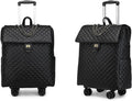 VH&GRED Leather Suitcase Travel luggage Net Red Trolley Suitcase Female Boarding Case Universal Wheel Light Luggage Fashion Travel Luggage (Carry-On 20-Inch-A)