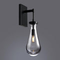 17' L Wall Sconces,Black Wall Lights Fixtures Bathroom Vanity Light Morden Wall Sconce Raindrop Wall Lamps for Living Room,Bedroom,Hallway,Stairs,Indoor