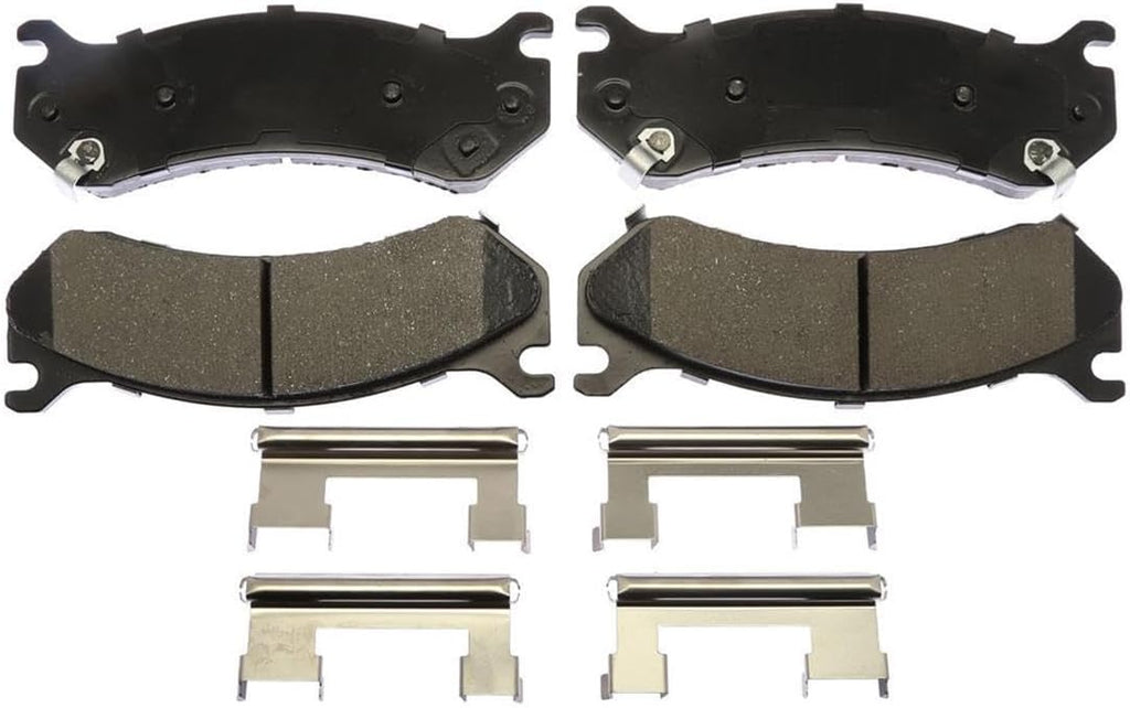 Automotive Replacement Brake Pads, 4X Metallic Front Rear Disc Brake Pad Set AUTO DN for Chevrolet Avalanche 2500 2002-2006 for Chevy Avalanche 2500 2002-2006 for Chevrolet Silverado 1500 HD 2001-2006