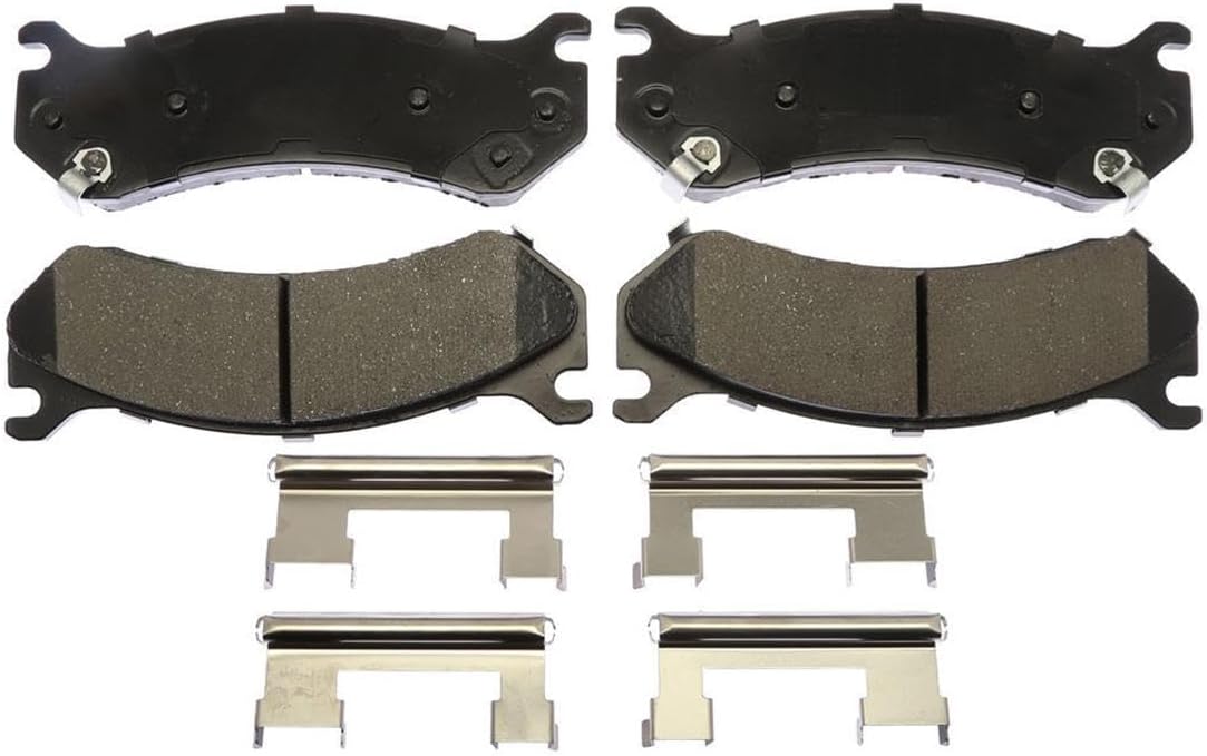 Automotive Replacement Brake Pads, 4X Metallic Front Rear Disc Brake Pad Set AUTO DN for Chevrolet Avalanche 2500 2002-2006 for Chevy Avalanche 2500 2002-2006 for Chevrolet Silverado 1500 HD 2001-2006