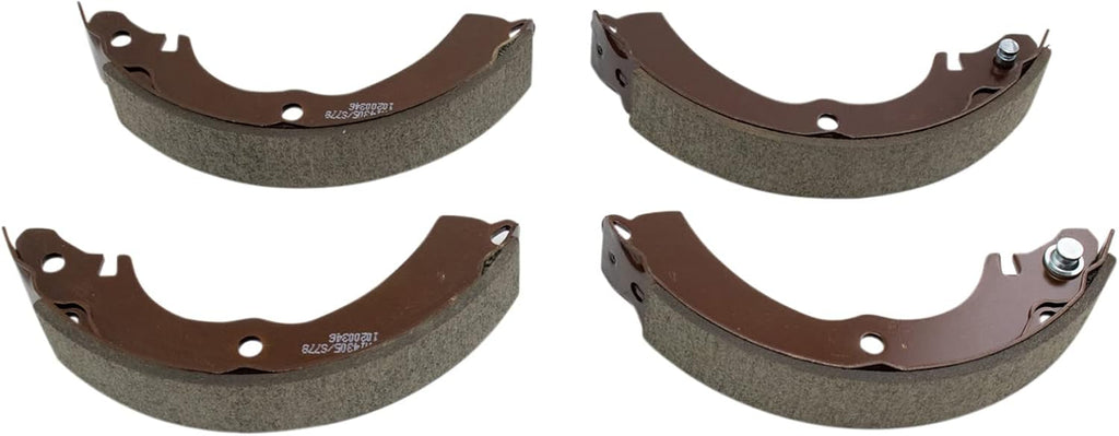 TRQ Rear Brake Shoe & Drum Kit Compatible with 2002-2007 Mitsubishi Lancer