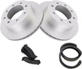 Rear Ceramic Brake Pad & Rotor Kit for Chevy for Silverado 2500 2004 for Silverado 2500HD 2004-2005 for Suburban 2500 2003-2005,for GMC for Sierra 2500 2004 for Sierra 2500HD 2004-2005