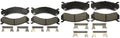 Automotive Replacement Brake Pads, 4X Metallic Front Rear Disc Brake Pad Set AUTO DN for Chevrolet Avalanche 2500 2002-2006 for Chevy Avalanche 2500 2002-2006 for Chevrolet Silverado 1500 HD 2001-2006