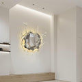 Modern LED Wall Lamp Wall Decoration Vanity Mirror Lamp LED Splash Wall Mount Lighting Indoor Wall Lamp, Compatible with Bedroom Bathroom Living(Gold,Silver)