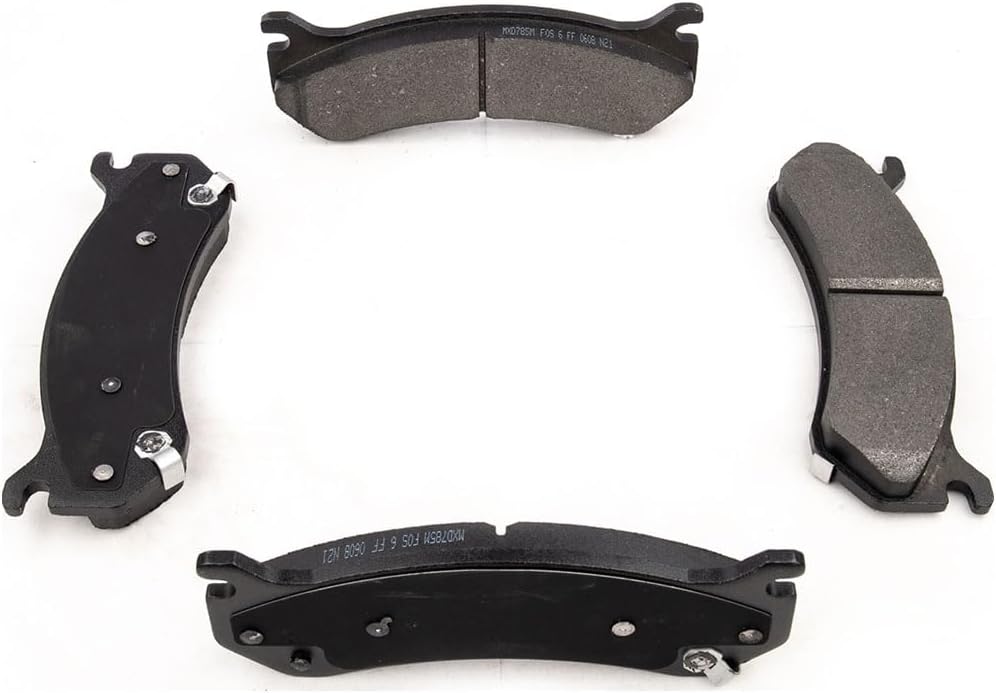 Front & Rear Brake Kit for Chevrolet Avalanche 2500 2002-2006 for Chevy Avalanche 2500 2002-2006 for Chevrolet Silverado 1500 2004-2004 6PCS Semi-metallic Brakes Pads Rlimerance