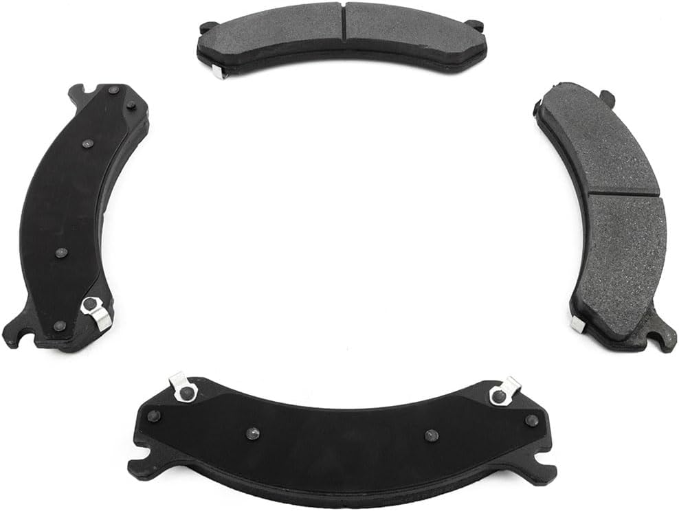 Front Brake Pads and Rotors Kit, Replacement Brakes Kit for Chevy Silverado 3500 5.7L 2004-2007, for Chevrolet Silverado 3500 6.0L 2001-2006, for Chevrolet Silverado 3500 6.6L 2001-2006