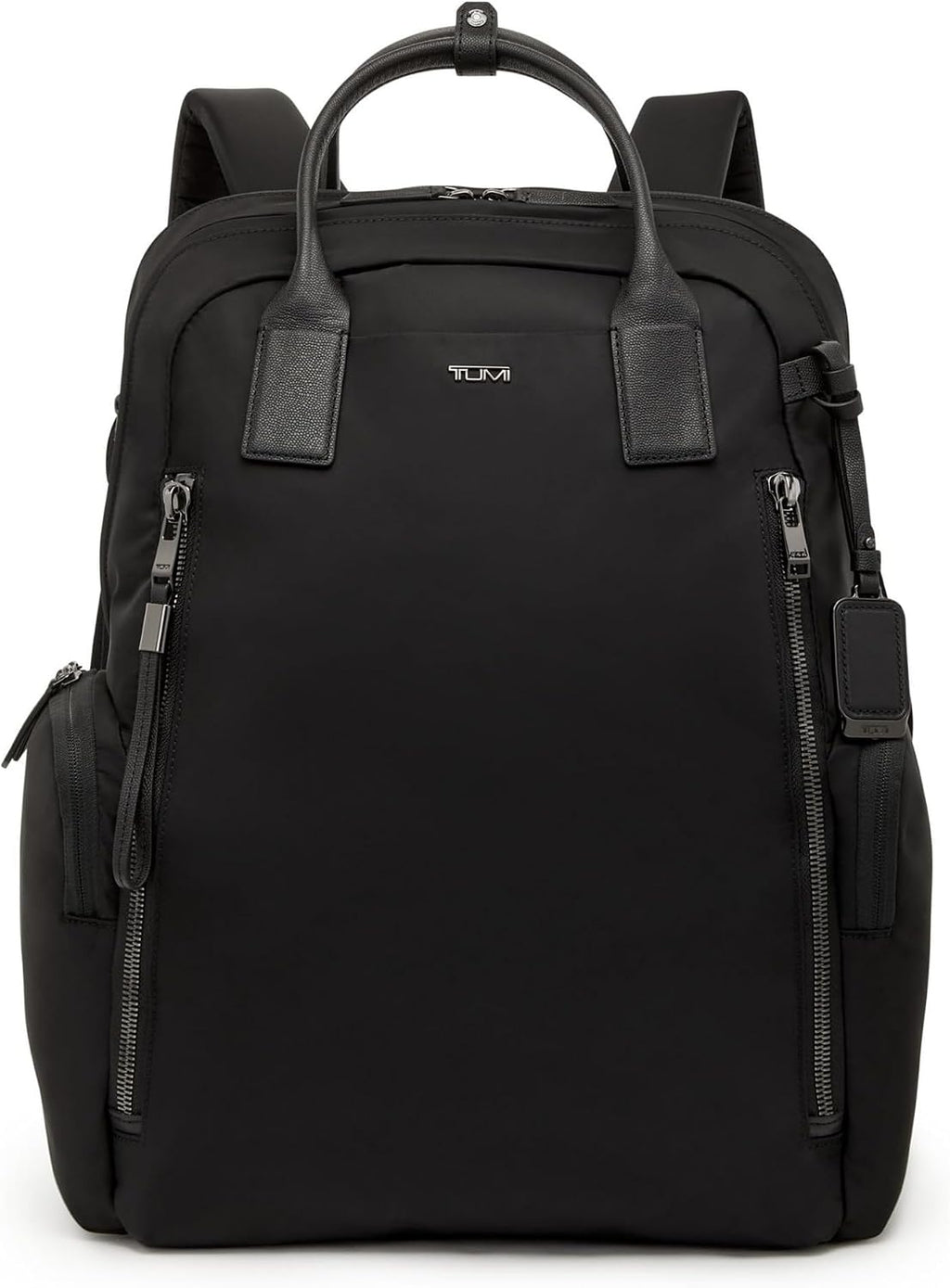 TUMI - Voyageur Atlanta Backpack - Travel Backpack for Women - For Business, Commute - Holds Up to 17' Laptop - Black - Gunmetal Hardware