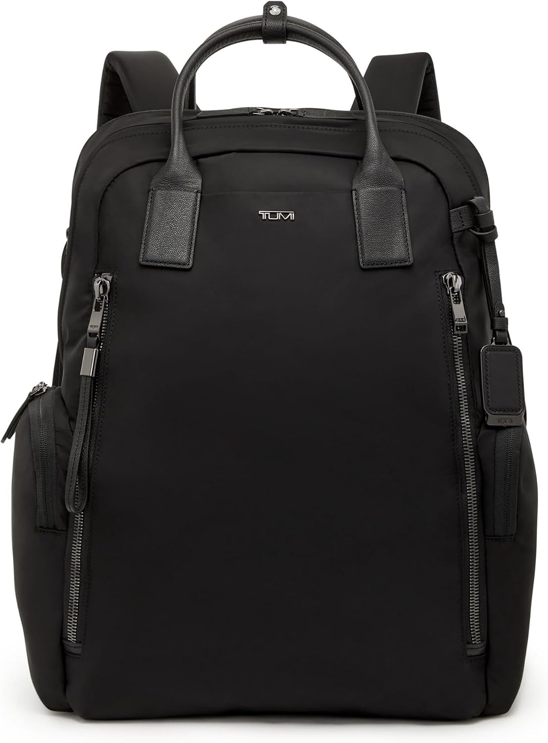 TUMI - Voyageur Atlanta Backpack - Travel Backpack for Women - For Business, Commute - Holds Up to 17' Laptop - Black - Gunmetal Hardware
