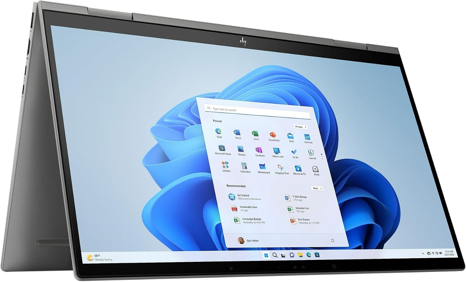 HP 2024 Laptop | Envy x360 2-in-1 | 15.6' 1920 x 1080 Touch IPS | Intel-10 Core i5-1335U | 8GB DDR4 | 512GB SSD | Windows 11 Home | Wi-Fi 6E - BT 5.3 - Backlit KB - 5MP IR Camera - Mineral Silver