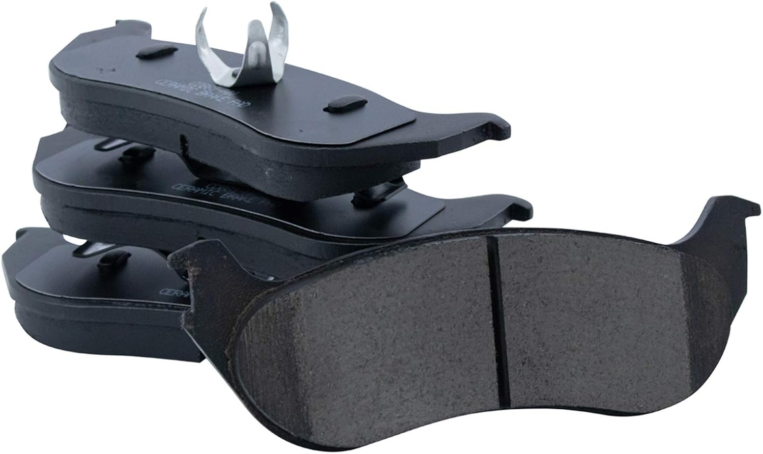 TRQ Performance Rear Brake Pad and Rotor Set Ceramic Solid Rotors Calipers Compatible with 2002-2005 Ford Explorer Mercury Mountaineer