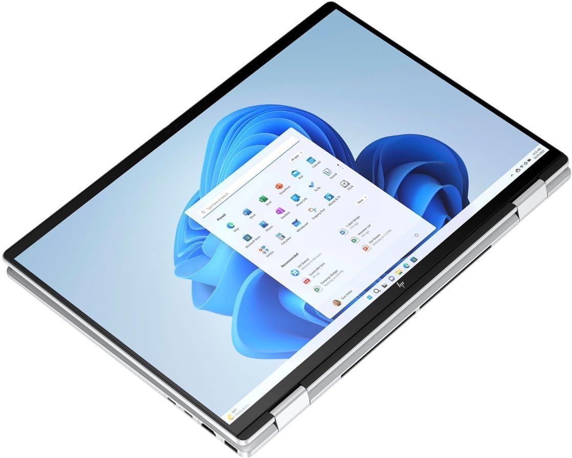 HP Envy x360 2-in-1 16 2024 Laptop 16' WUXGA IPS Touchscreen 12-Core Intel Ultra 7 155U 16GB LPDDR5 1TB SSD Intel Iris Xe Graphics Thunderbolt 4 Wi-Fi 6E Backlit Keyboard Win11 Pro w/ONT 32GB USB