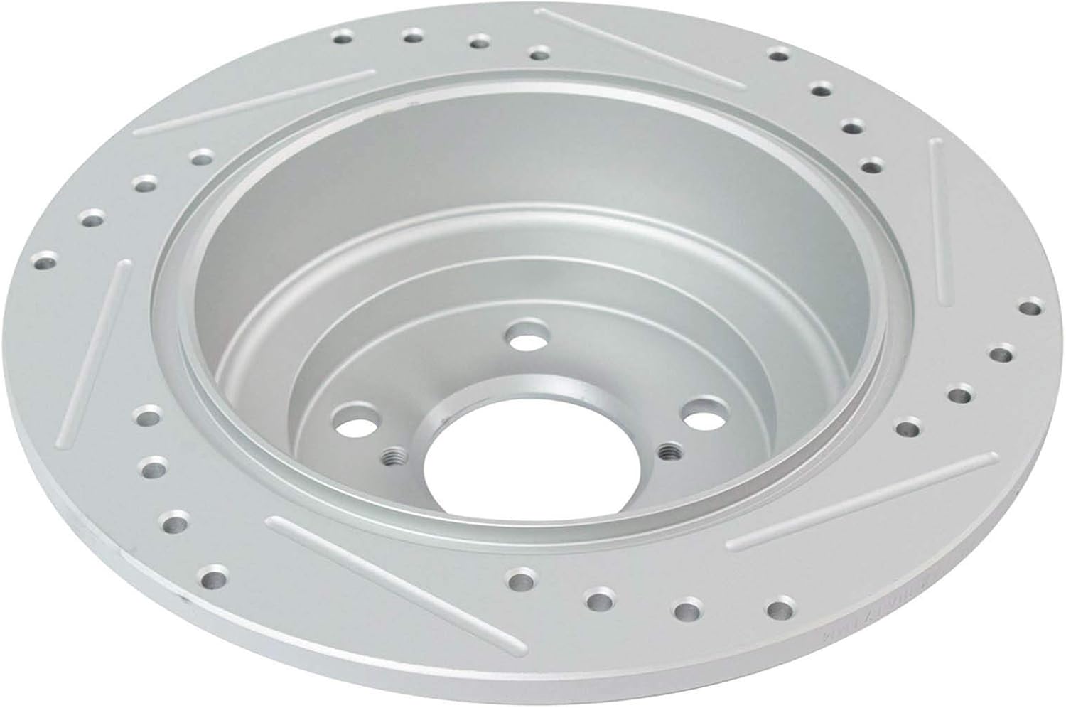 TRQ Performance Rear Brake Pad and Rotor Set Ceramic Solid Rotors Calipers Compatible with 2006-2007 Subaru Impreza