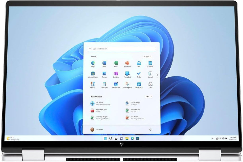 HP Envy x360 2-in-1 16 2024 Laptop 16' WUXGA IPS Touchscreen 12-Core Intel Ultra 7 155U 16GB LPDDR5 4TB SSD Intel Iris Xe Graphics Thunderbolt 4 Wi-Fi 6E Backlit Keyboard Win11 Pro w/ONT 32GB USB