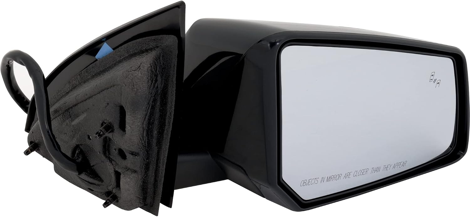 Garage-Pro Passenger Side Power Heated Mirror for Chevrolet Traverse 2013-2017 Power Fold With Signal Light, Blind Spot Monitor & Memory Paintable