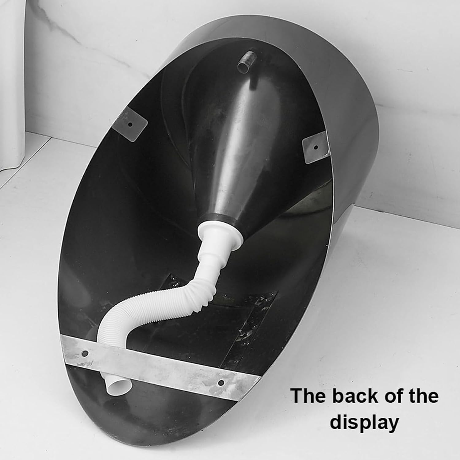 Wall Mounted Smart Men Urinal, 304 Stainless Steel Bathroom Urinals, Toilet Efficient Flushing Urinal, Male Sanitary Ware Public Toilet Urinal,Gold(Gold)