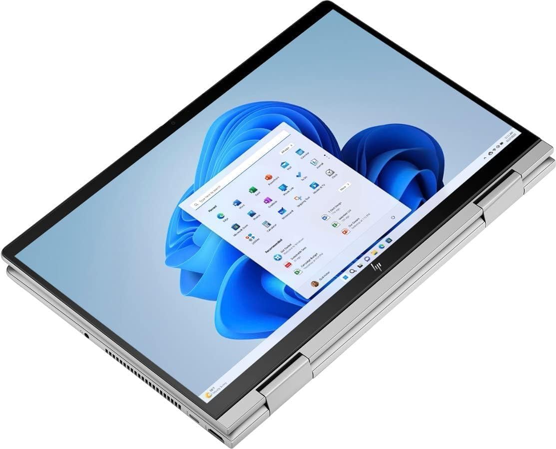 HP Envy x360 2-in-1 14' FHD Touchscreen Laptop, Intel Core i5-1335U Processor, 8GB RAM 1TB SSD, Wi-Fi 6E, Bluetooth 5.3, Backlit Keyboard, Fingerprint reader, Windows 11 Home, Natural Silver