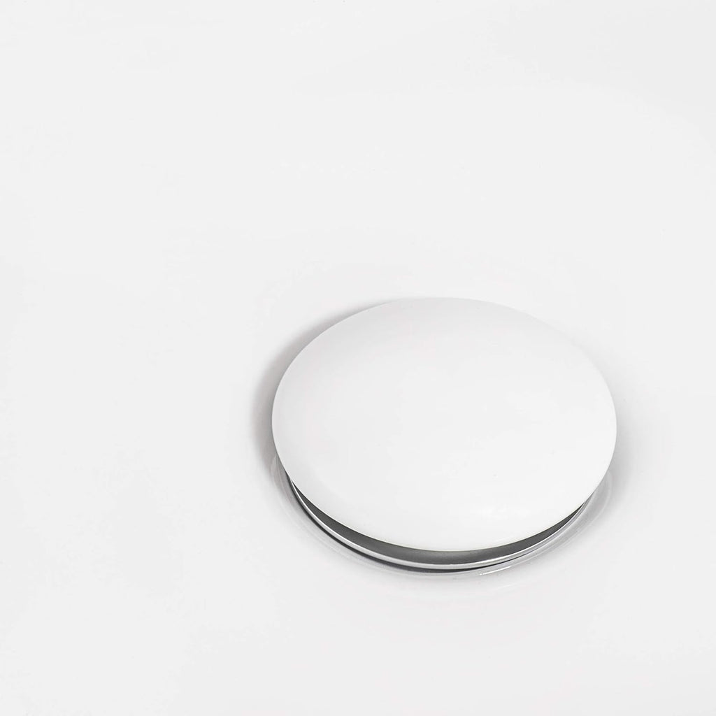 Ruvati 20 x 16 inch Bathroom Vessel Sink Silver Decorative Art Above Vanity Counter White Ceramic Vessel Sink - RVB2016WS | Rectangle Sink, Small Vessel Sinks, Bathroom Sink Countertop