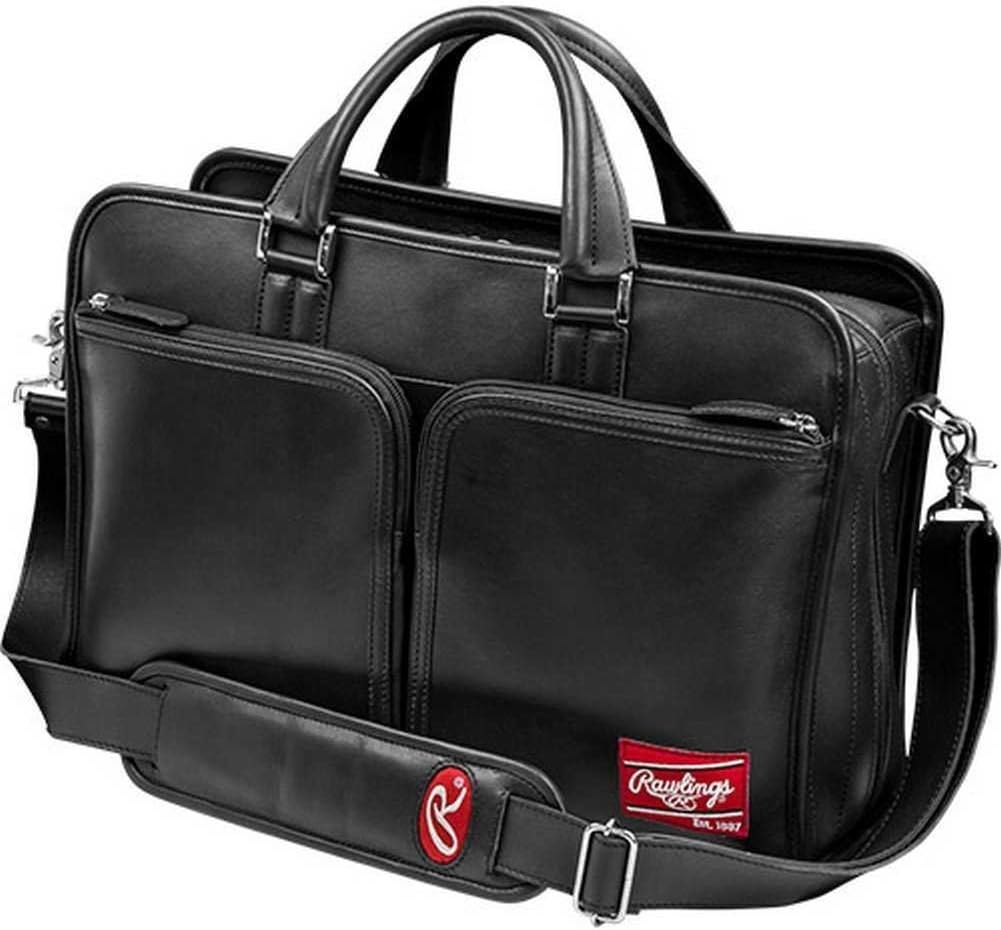 Rawlings | Men's Leather Messenger Briefcase Collection | Genuine Leather | Multiple Styles & Colors
