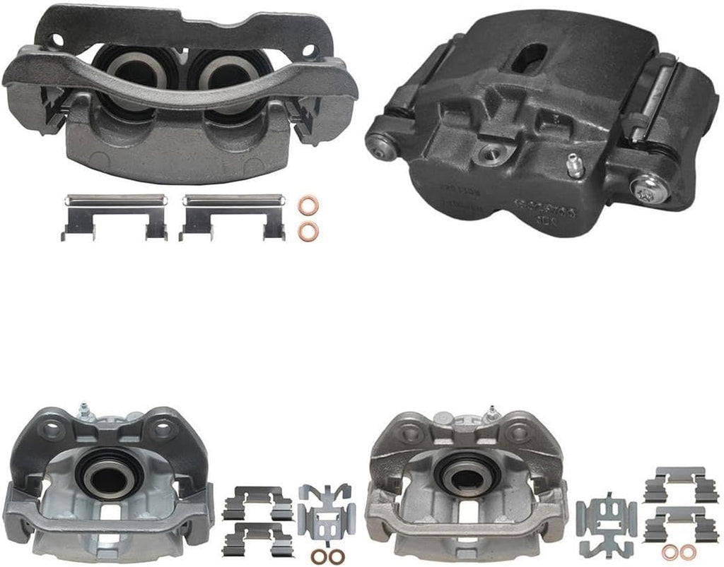 ‎A-Partrix Brake Calipers Front and Back Kit - Brake Disc Caliper Set of 4, Break Caliper Replacement fits Chevrolet Astro 2003-2005 fits Chevy Astro 2003-2005 fits Chevrolet Silverado 1500 1999-2002