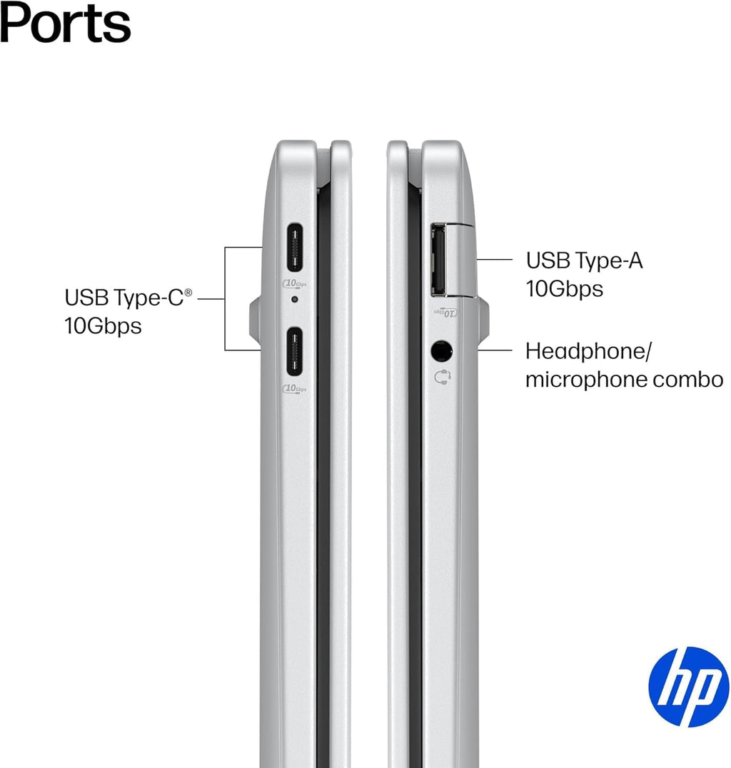 HP OmniBook 5 16-inch AI Laptop, 2K OLED Touchscreen, Snapdragon X Plus X1P-42-100, 16GB RAM, 1TB SSD, 34Hr Battery, Copilot+ PC, w/Stylus Pen