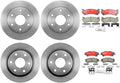 (8) Brakes and Rotors Kit Front and Rear Brake Pads and Rotor Kit for Chevrolet Silverado 1500 2001-2005 for Chevy Silverado 1500 2001-2005#Replace 18041762