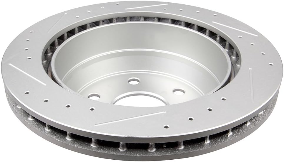 ECCPP Brake Kits, Rear 2pcs Brake Rotors and 4pcs Brake Pads Fit For 2000-2006 For Chevrolet For Tahoe, 2000-2006 For GMC For Yukon