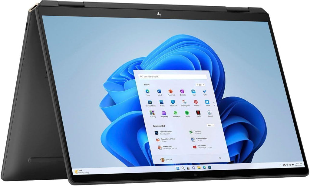 HP Spectre x360 2-in-1 Laptop - 14' 2880x1800 Touch Intel Arc Graphics - Intel Evo Core Ultra 7 155H 16 Cores - 16GB LPDDR5 1TB SSD - Backlit KB FP Thunderbolt 4 9MP+IR Camera - Win11 Pro