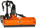 MechMaxx 72' PTO Drive 3 Point Hitch Offset Flail Ditch Bank Mower for 70-100HP CAT 2 Tractor, 90'' Offset Distance,55°/90° Rotation Angle, 18 Hammers, Model VAM72