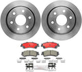 (4) Brakes and Rotors Kit Rear Brake Pads and Rotors Kit, Brake Rotors Brake Pads for Chevrolet Astro 2003-2005 for Chevy Astro 2003-2005 for Chevrolet Silverado 1500 1999-2006
