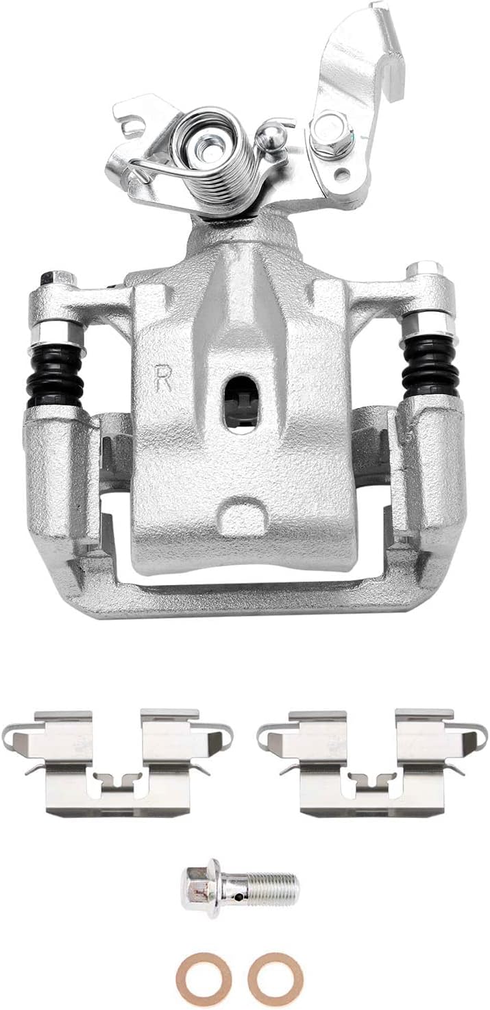 Detroit Axle - Rear Brake Kit for Ford Fusion Lincoln MKZ Zephyr Mazda 6 Mercury Milan, 11.02'' inch Disc Brake Rotors Ceramic Brake Pads Brake Caliper Replacement