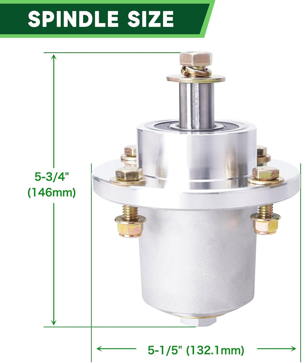 3 Pack 037-2050-00 037-2000-00 Spindle Assembly with 033-4820-00 Pulley for Bad Boy 42' 48' Deck MZ/MZ Mag num Zero Turn Lawn Mower