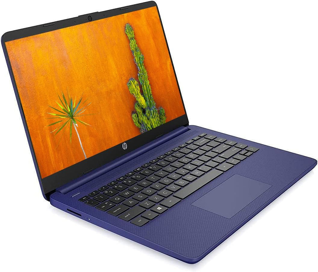 HP Premium 13.8'' HD IPS Touchscreen Laptop, AMD Processor Up to 2.59GHz, 4GB Memory, 192GB Storage, HDMI, Webcam, Windows 11 OS, Pastel Blue (Renewed)