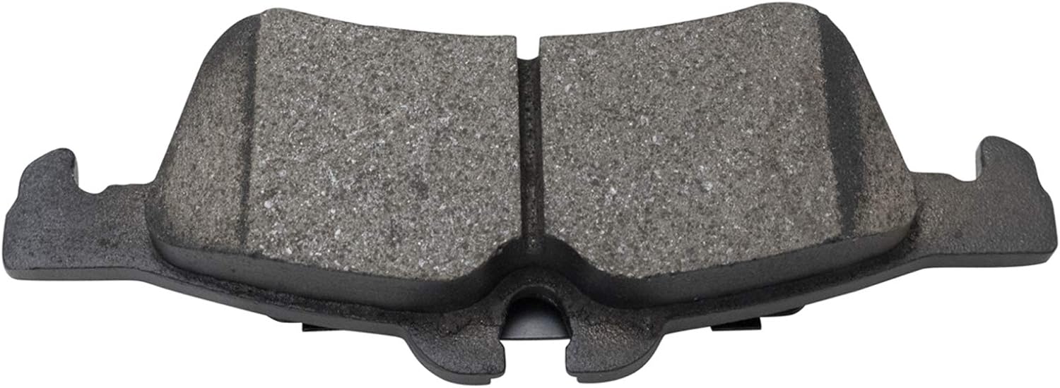 TRQ Performance Rear Brake Pad and Rotor Set Ceramic Solid Rotors Calipers Compatible with 2007-2008 Mini Cooper